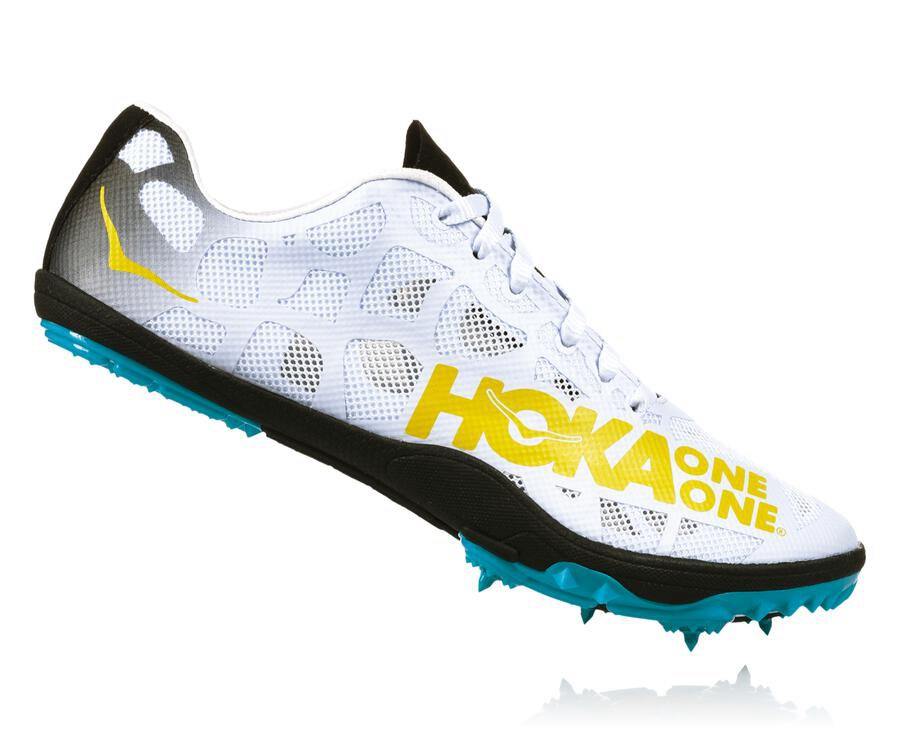 Spikes Atletismo Hoka One One Feminino Branco - Rocket X - 509-QXEVZI